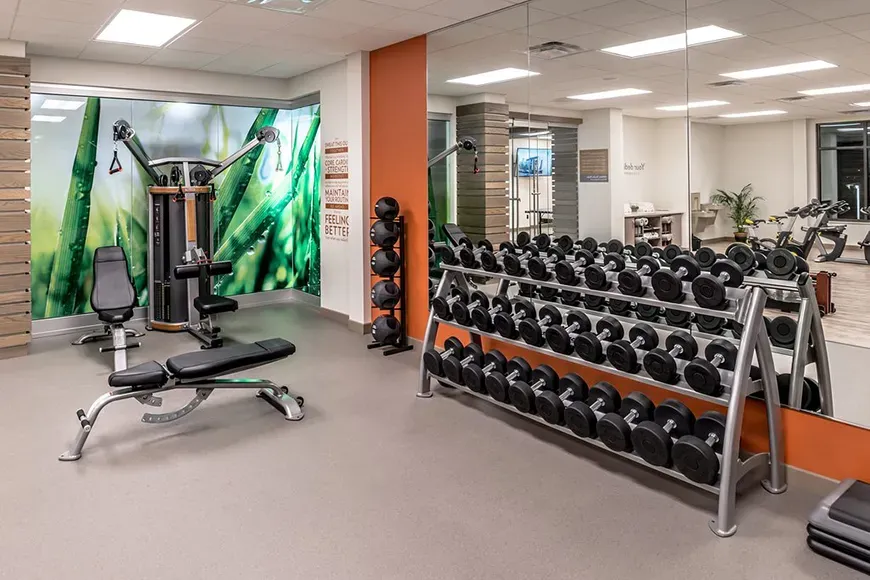 EVEN hotel eugene fitness center.